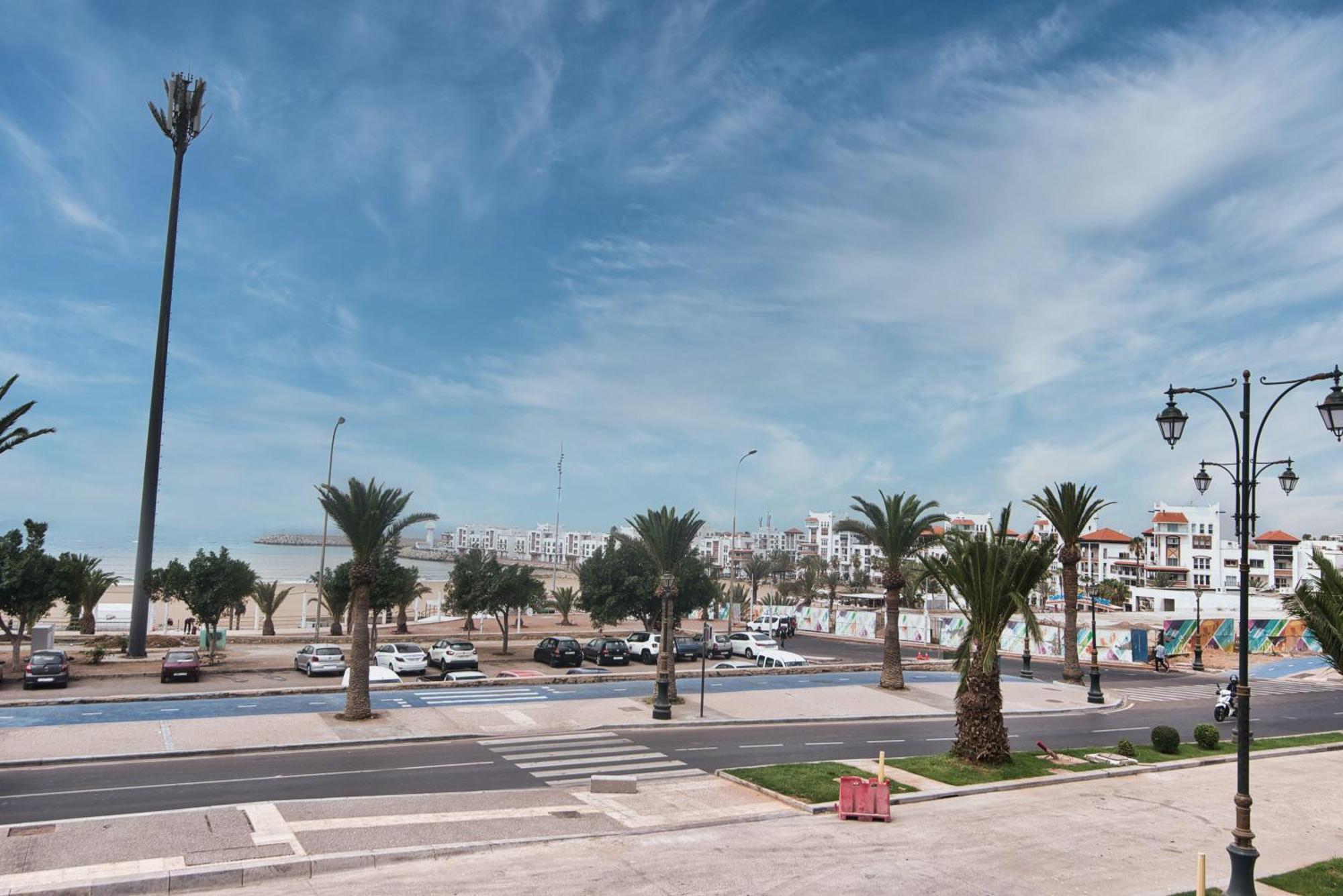 Luxury Seafront Apartment 101Sqm With Wi-Fi And Parking Agadir Ngoại thất bức ảnh