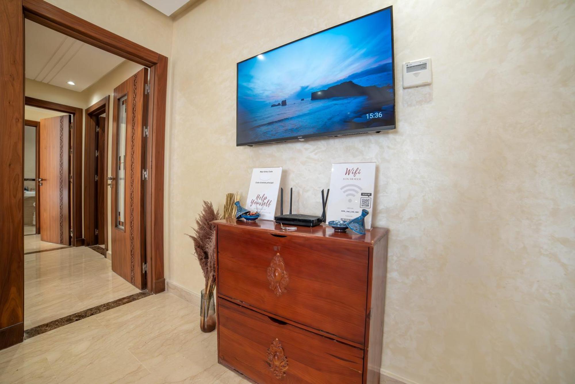 Luxury Seafront Apartment 101Sqm With Wi-Fi And Parking Agadir Ngoại thất bức ảnh