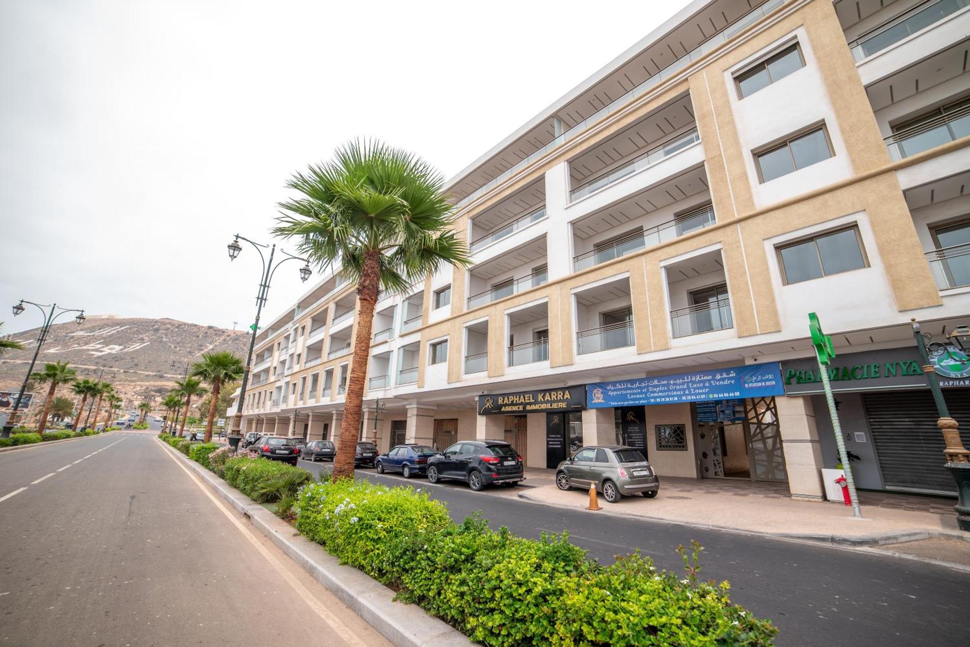 Luxury Seafront Apartment 101Sqm With Wi-Fi And Parking Agadir Ngoại thất bức ảnh