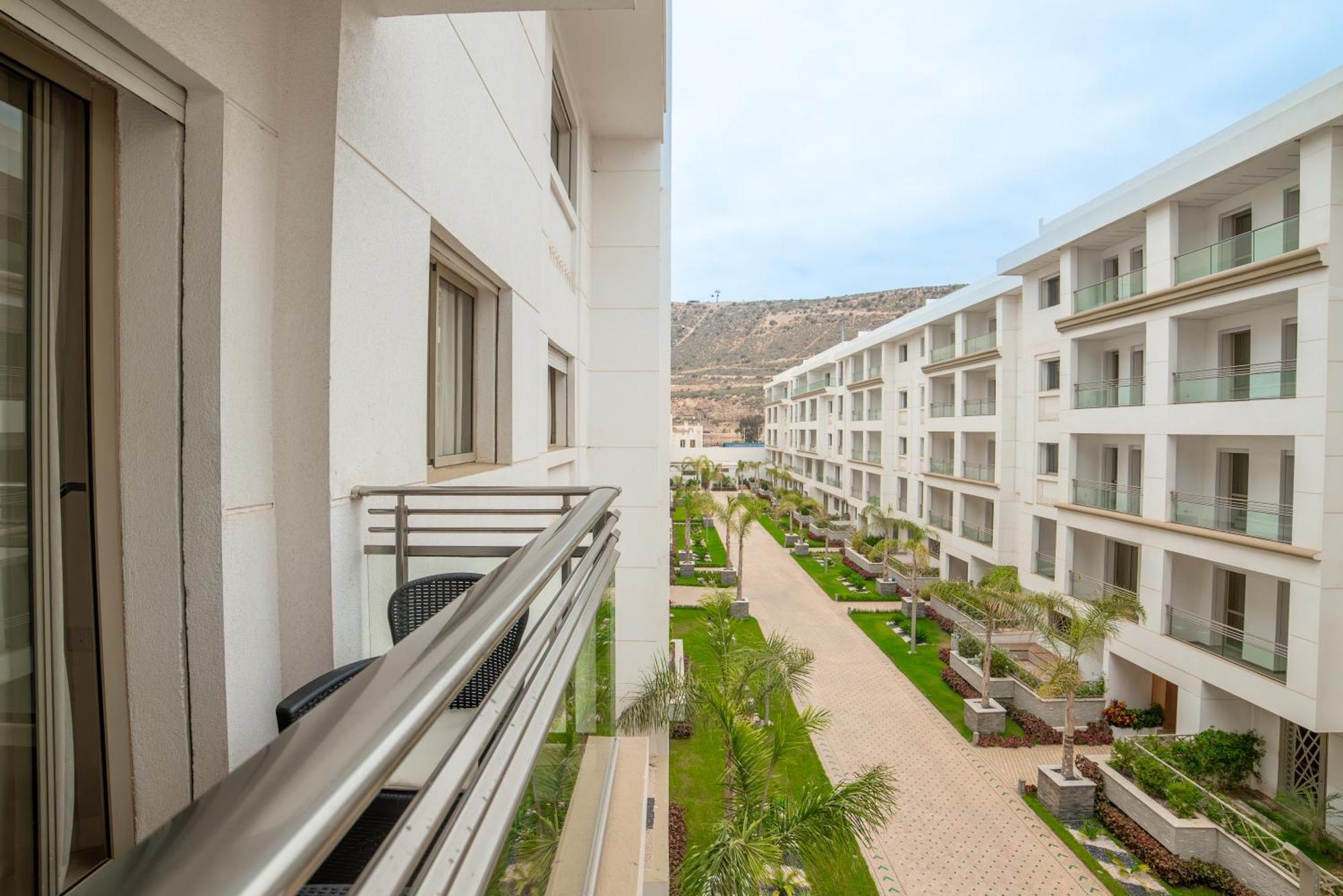 Luxury Seafront Apartment 101Sqm With Wi-Fi And Parking Agadir Ngoại thất bức ảnh
